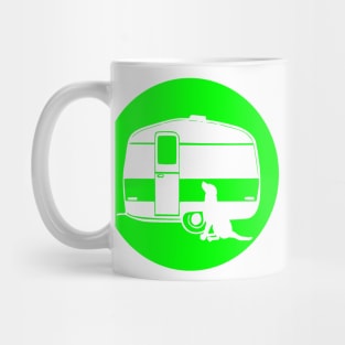 ALL YOU NEED A DOG A CARAVAN LIME Mug